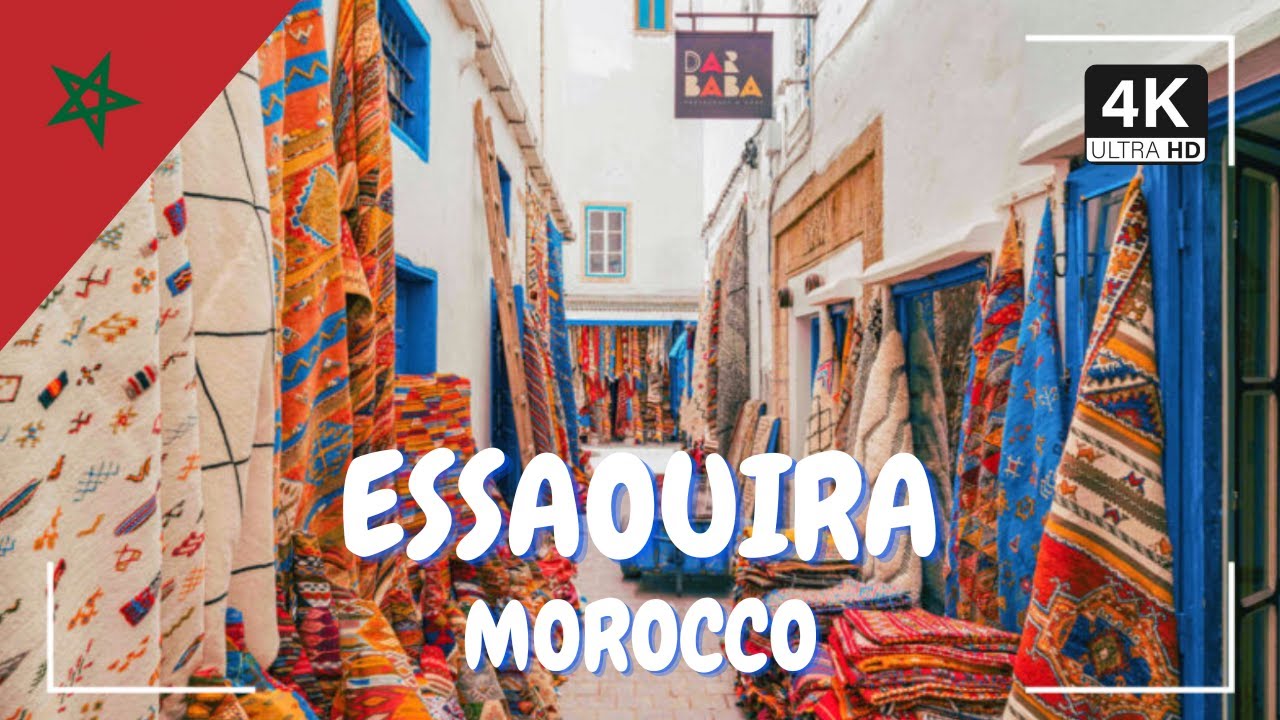 WALKING TOUR IN ESSAOUIRA CITY  | 2025 | EXPLORE MOROCCO | VIDEO WALK ULTRA HD {4k } - TRAVEL 4K 🇲🇦