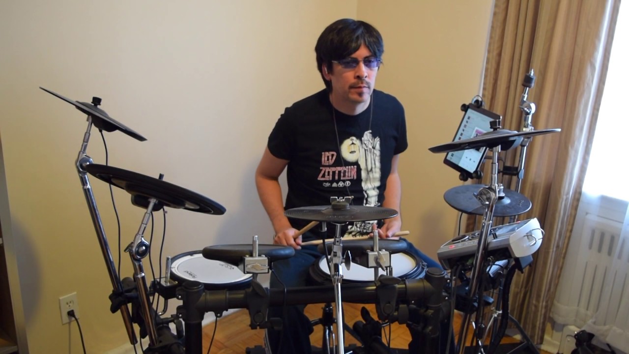 White Rabbit - Jefferson Airplane - eDrum cover - Testing PDX-12