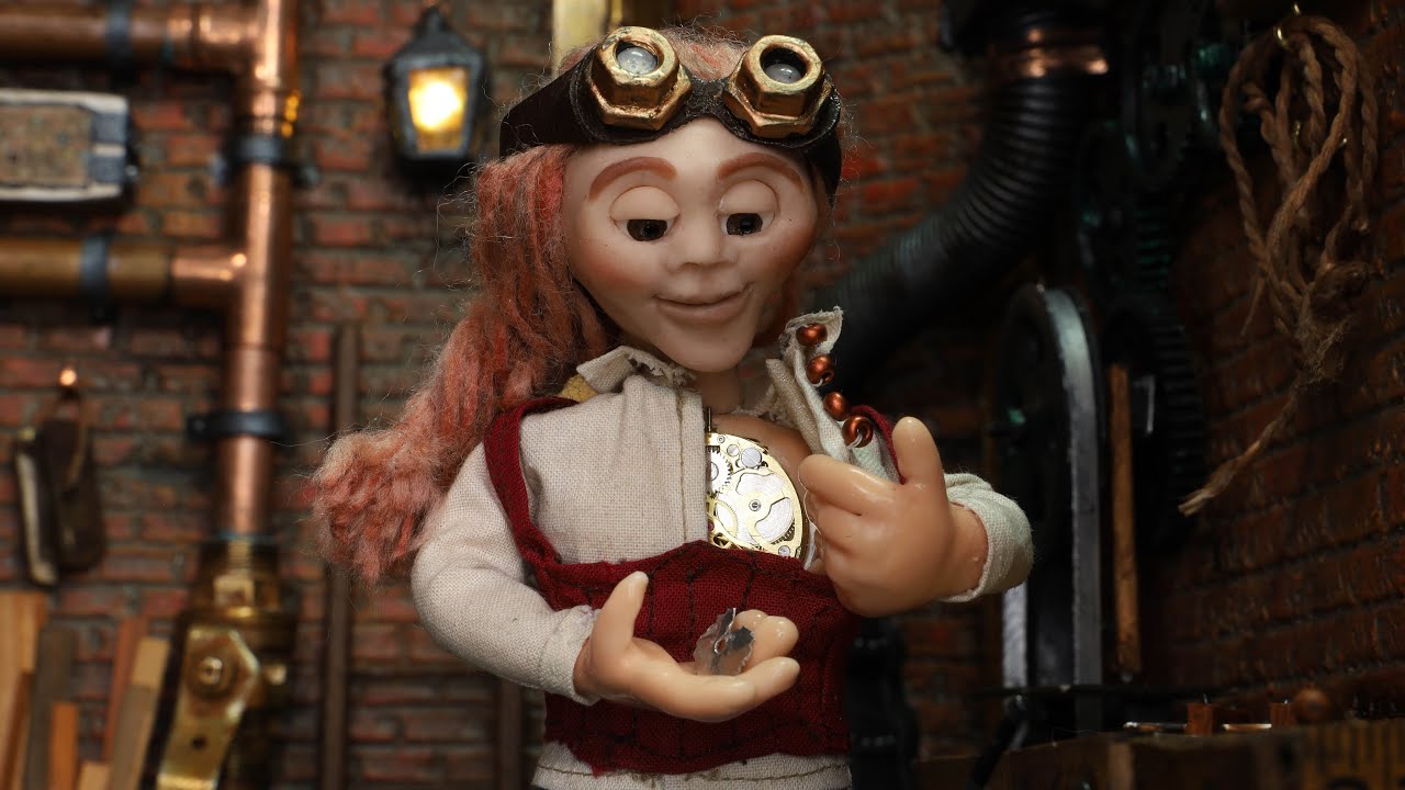 How to make a steampunk puppet for stop motion animation