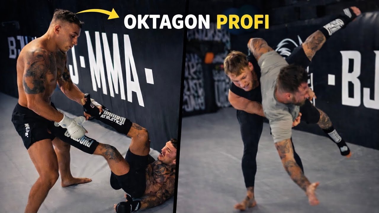 PROFI MMA KÄMPFER VERPRÜGELN UNS! (mit Konrad Dyrschka und Max Schlegel)