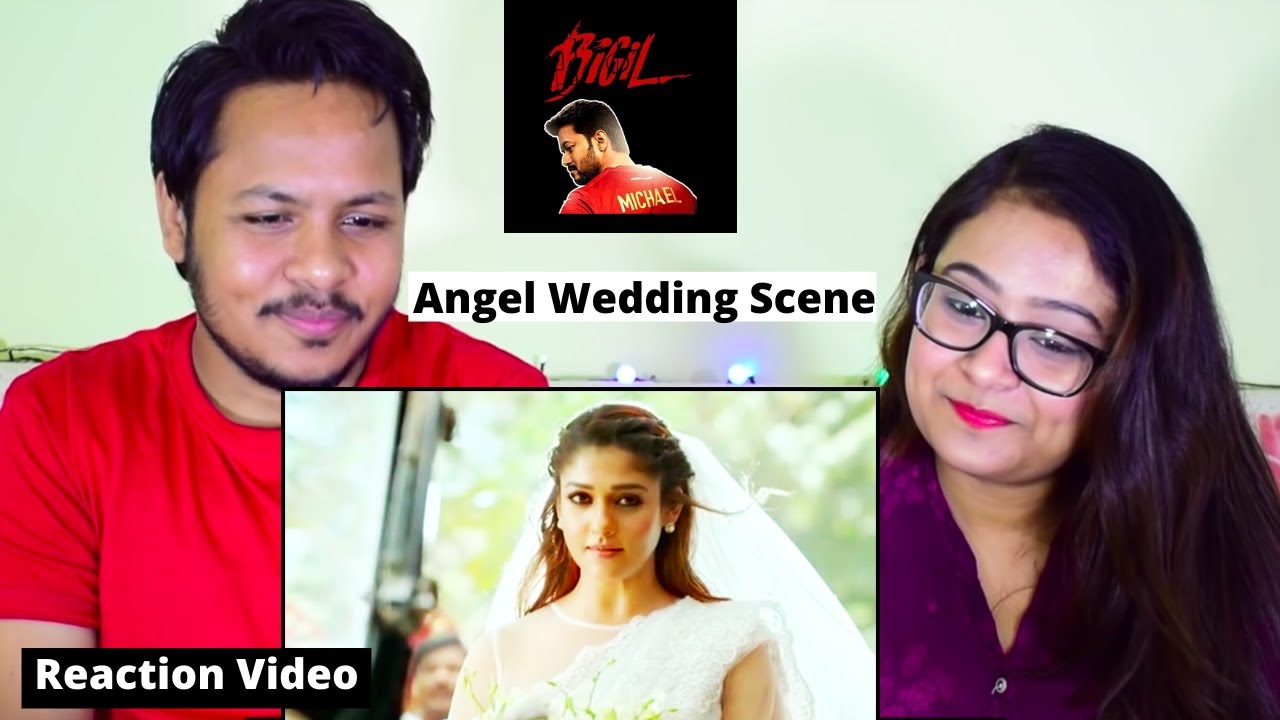 Reaction On Bigil: Angel Wedding Scene| #ThalapathyVijay | Mr. & Mrs. Pandit