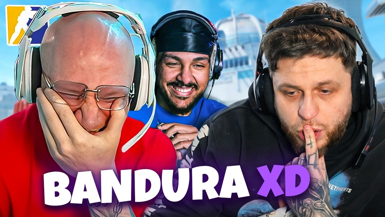 DZINOLD Z EKIPĄ CISNĄ BEKĘ Z BANDURY W CS2!