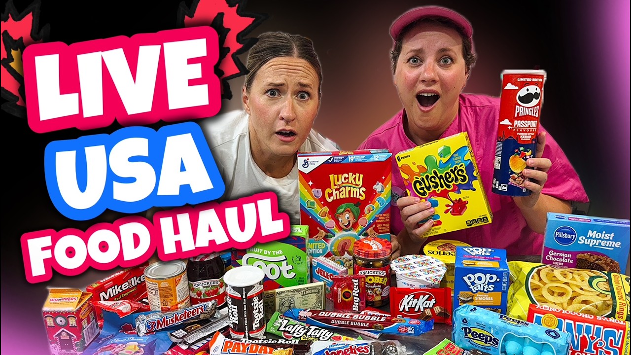 AUSSIES RATE USA SNACKS!
