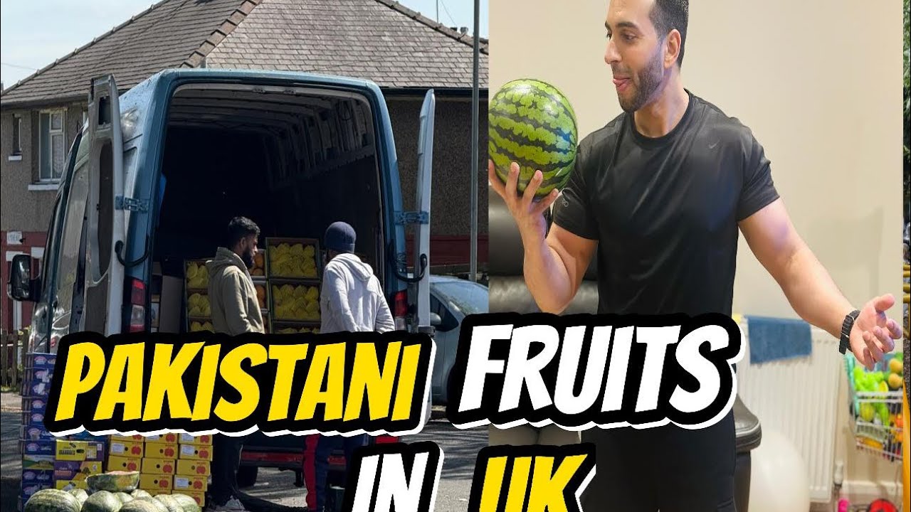 Pakistani Mango & Watermelon in UK😋|| Pakistan ki yaad aa gaye