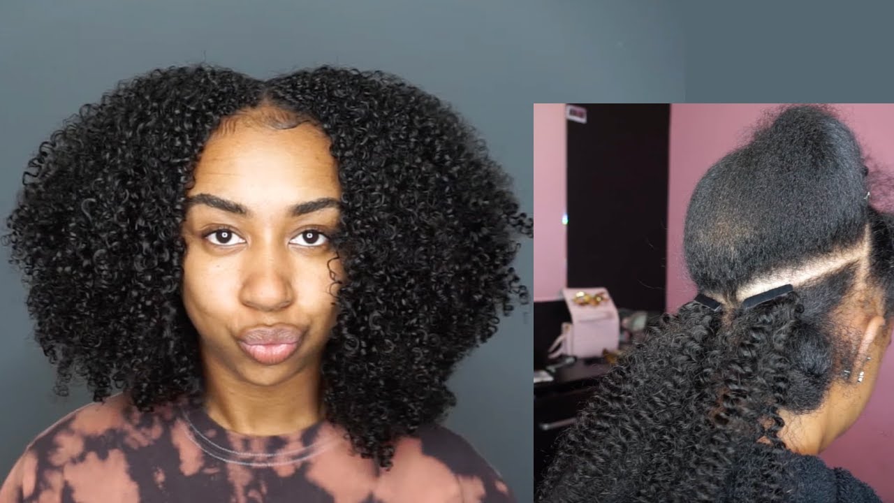 Curly TAPE-INS?! Ft. BetterLength