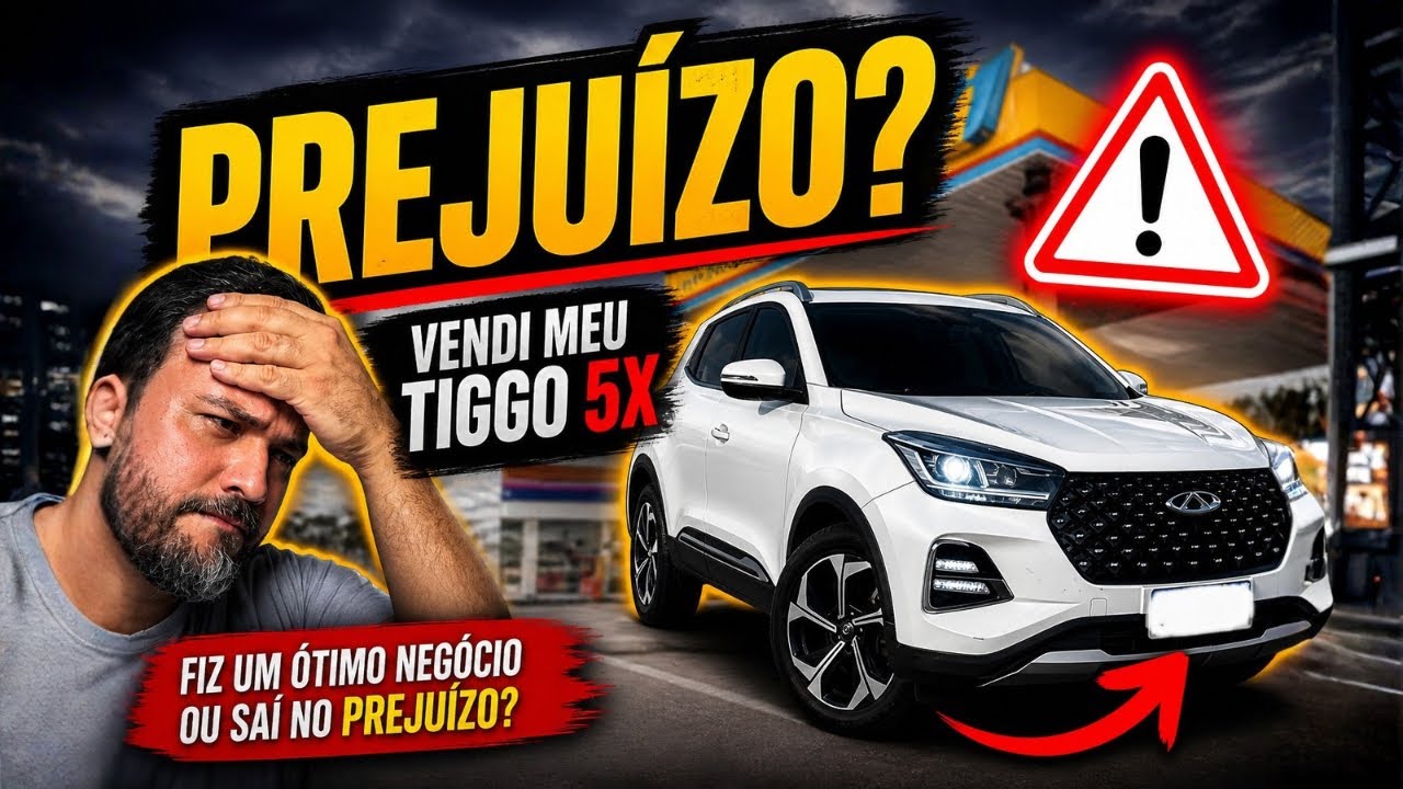 VENDI MEU TIGGO 5X - NÃO DEU MAIS!