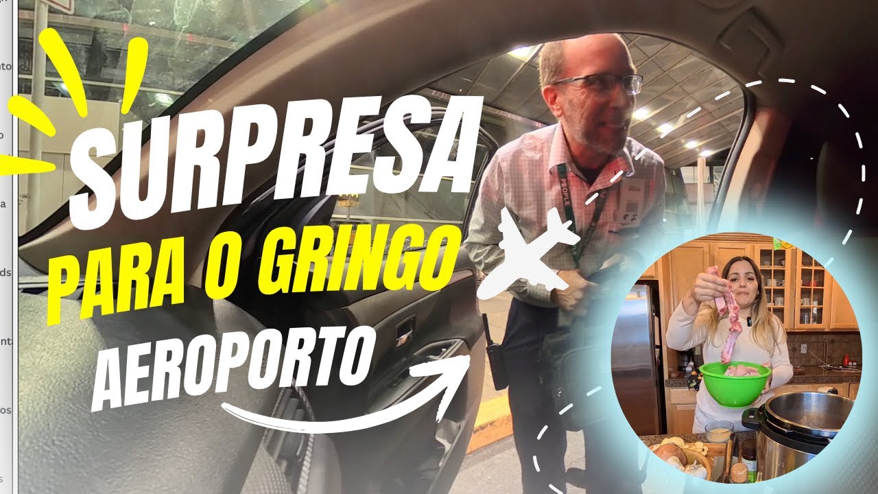 Levei marmita pro meu gringo no Aeroporto✈️ 🇺🇸! #maridoamericano #receitas