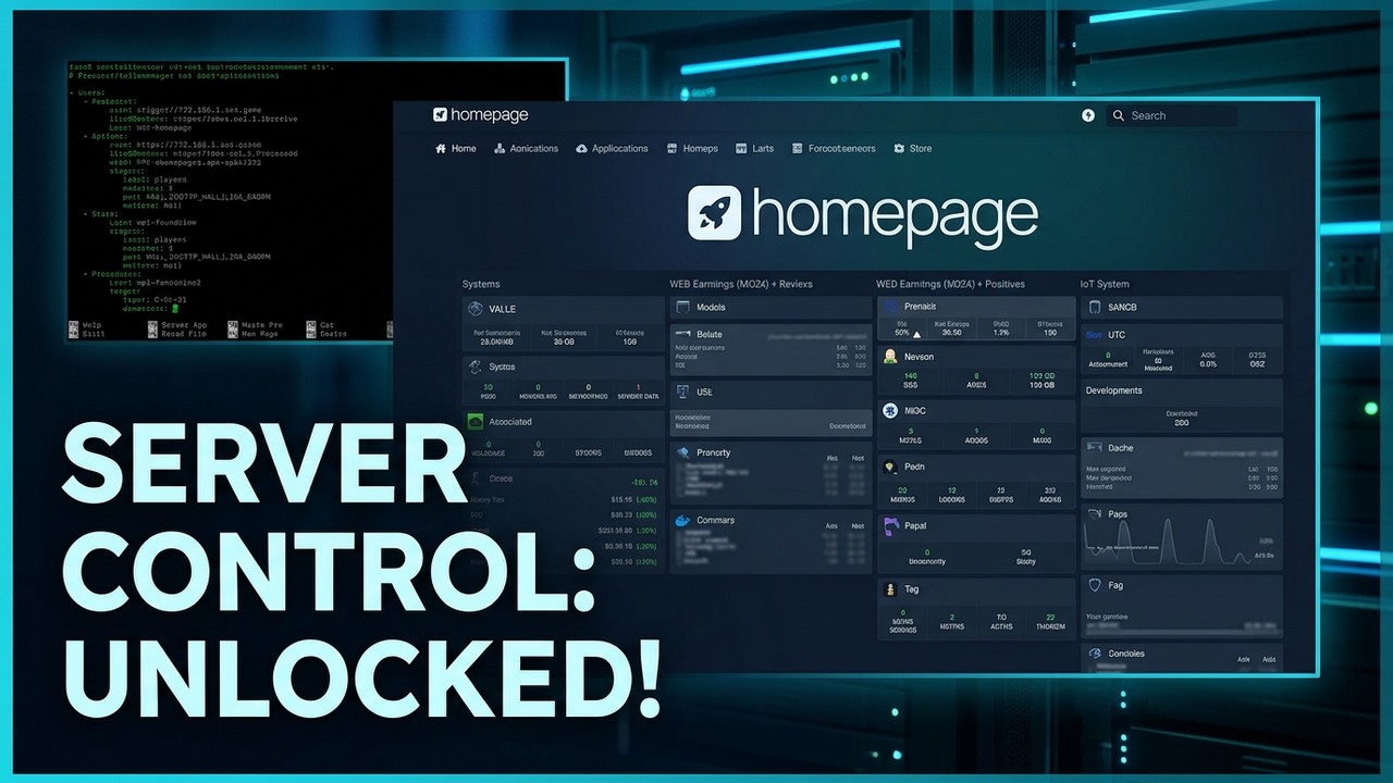 Homepage is the Ultimate Home Lab Dashboard for Server Management