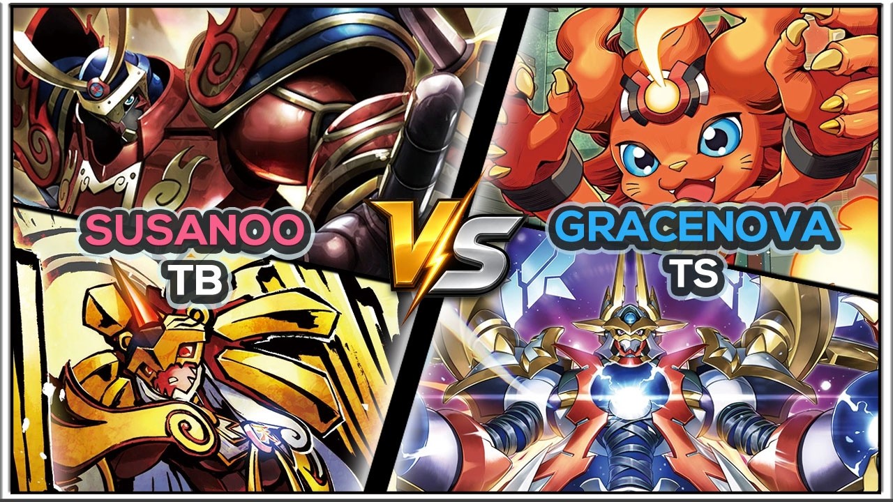 *NEW* Susanoomon TB vs Gracenovamon &bull; EX12 Gameplay | DCGO (Beta) | Digimon TCG
