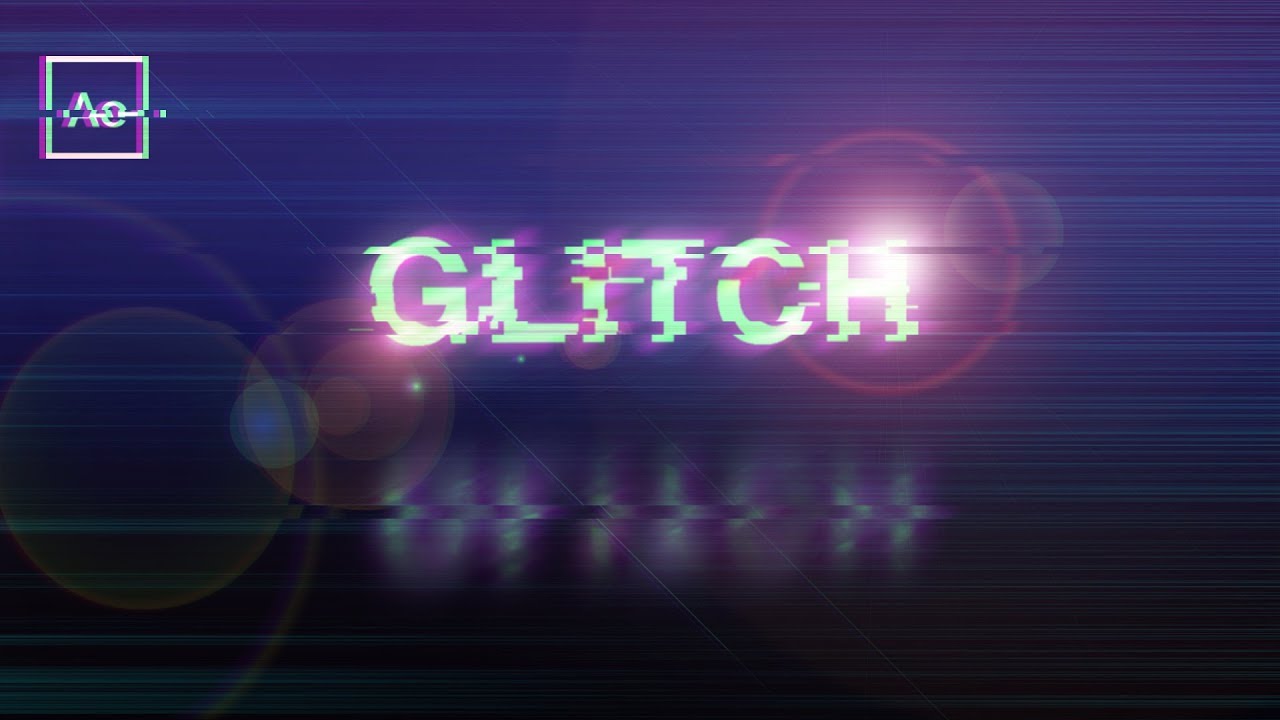 Красочный Glitch Effect в After Effects || After Effects #9