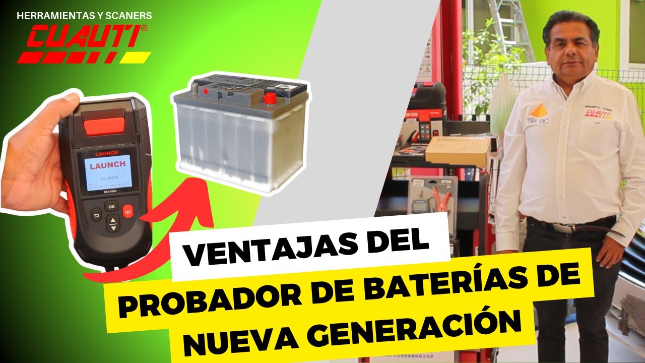 Ventajas del probador de baterías de nueva generacion