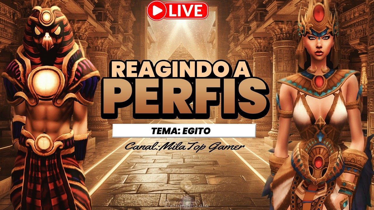 LIVE AVAKIN LIFE, REAGINDO AOS PERFIS DOS INSCRITOS TEMA: EGITO 13/03/2026
