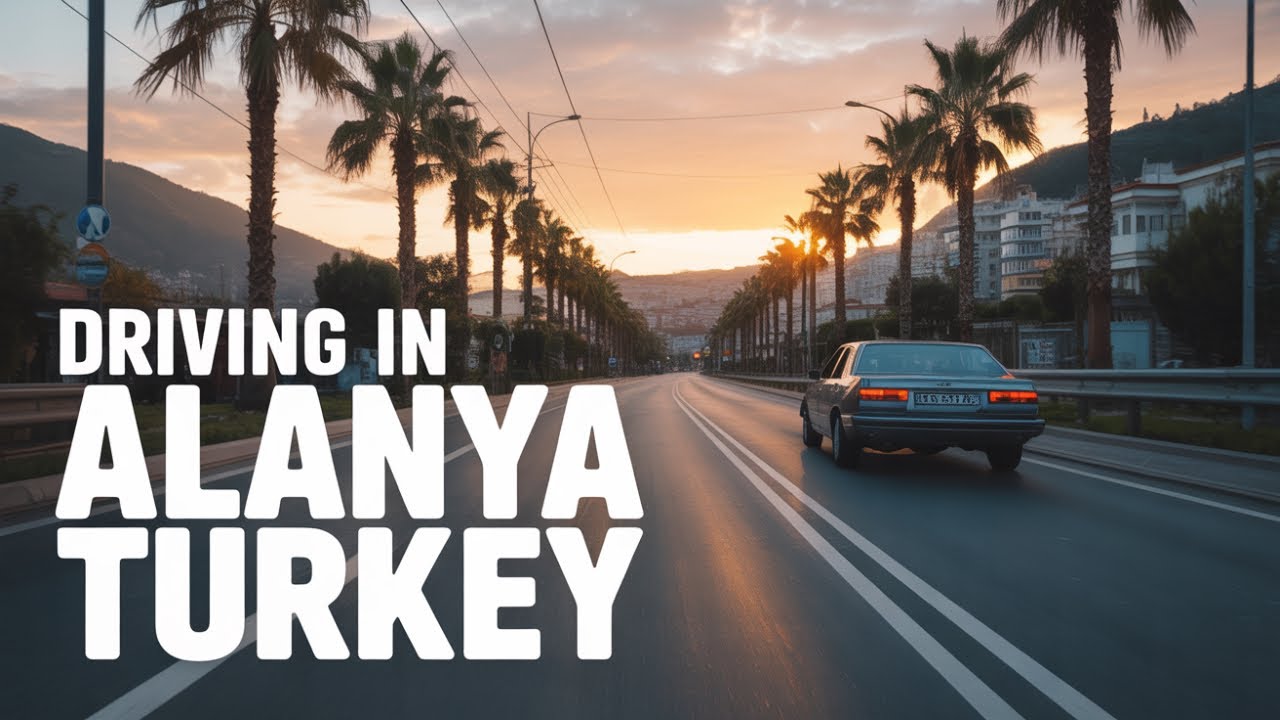 Driving in Alanya Turkey 🇹🇷 - Vožnja kroz Alanju [4K UHD]