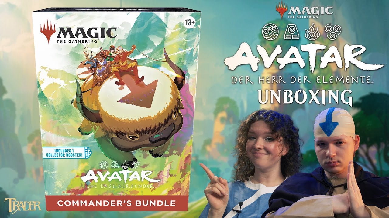 MTG Avatar The Last Airbender Commander's Bundle Opening deutsch | Magic the Gathering |  Trader