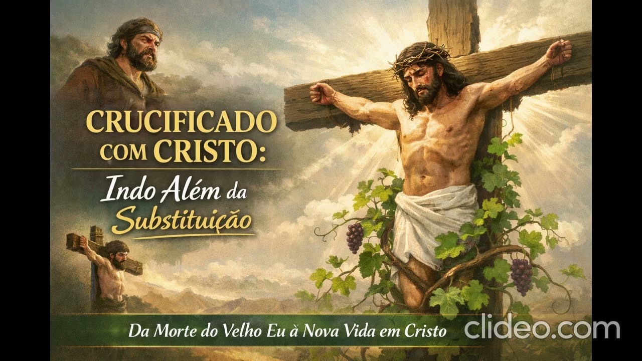CRUCIFICADO COM CRISTO: Indo Além da Substituição