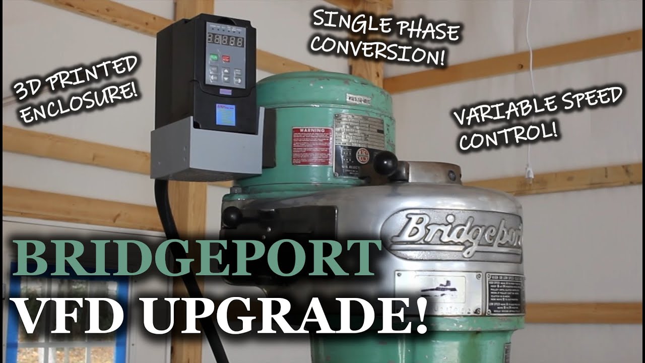 Проводка частотного преобразователя Bridgeport Mill