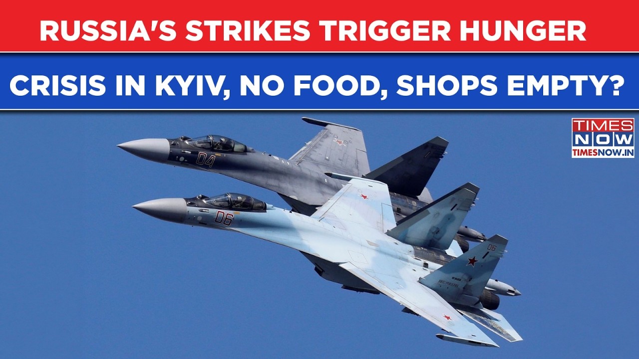 Russia Leaves Kyiv With No Food? Supermarket Shelves Empty, Warehouses & Food Distribution Hubs Hit