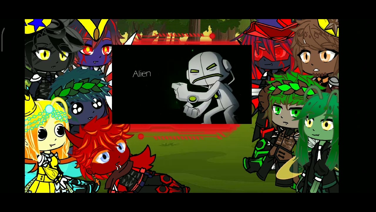 ⚫Kaijus:reagindo ao rap do Ben 10 supremacia👽👾⌚ parte1🔵