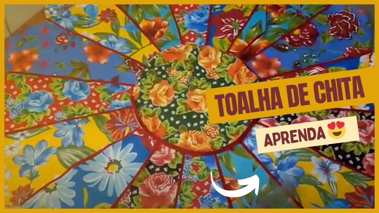 TOALHA DE CHITA | Aprenda agora