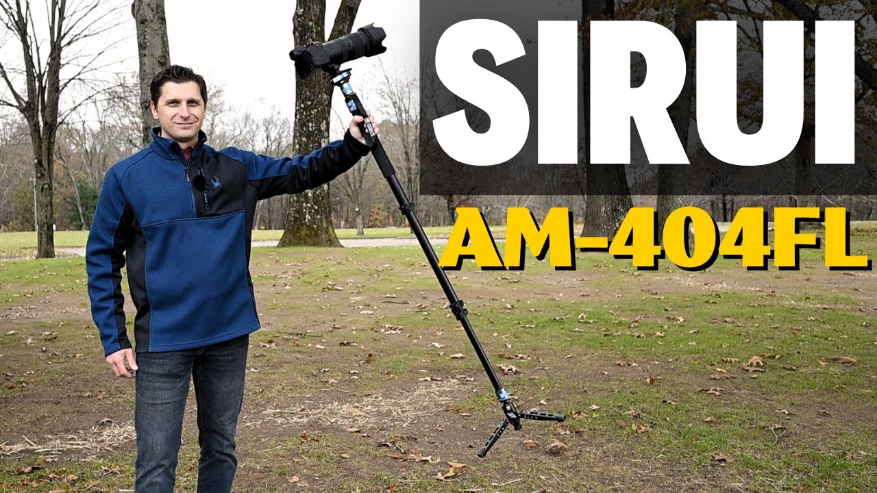 ВОСХИТИТЕЛЬНО! Монопод SIRUI AM-404FL и быстросъемный зажим QC-38