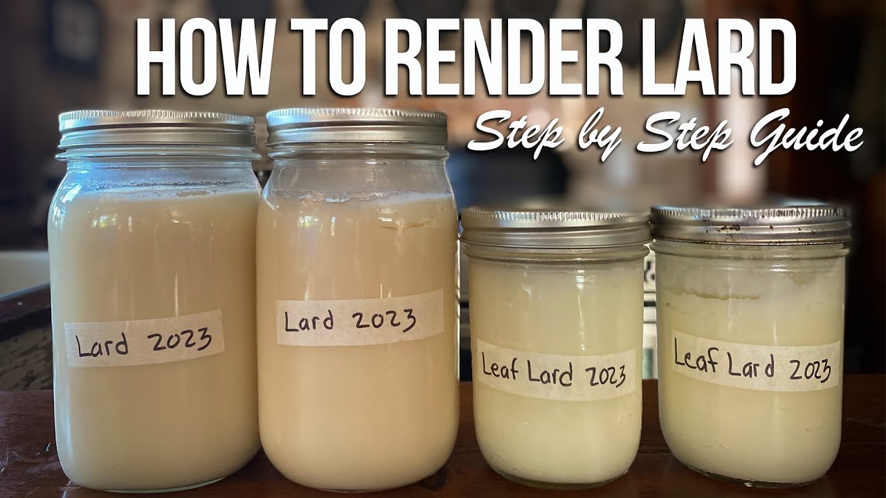 From Pig Fat to Lard: The Art of Traditional Cooking