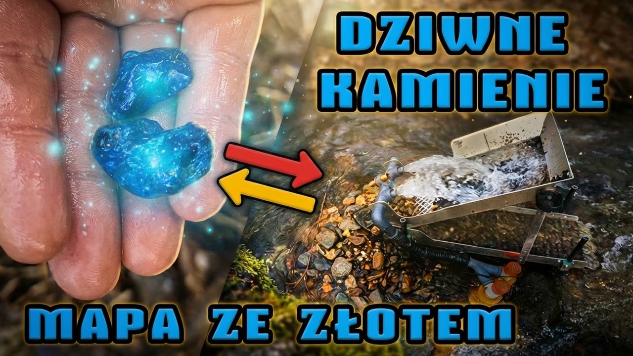 Złote pręciki i dziwne kamienie w rzece. Zimowy wypad zaliczony! Gorączka złota. Polskie złoto #54