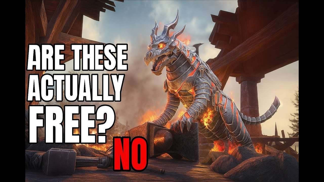 ESO: Living Armor Mounts Showcase (Akatosh vs. Alduin Crates)