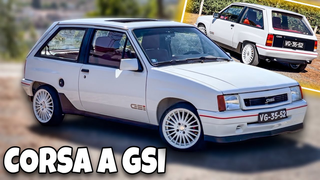 OPEL CORSA A GSI *A LENDA RENASCEU* | STOWNAS
