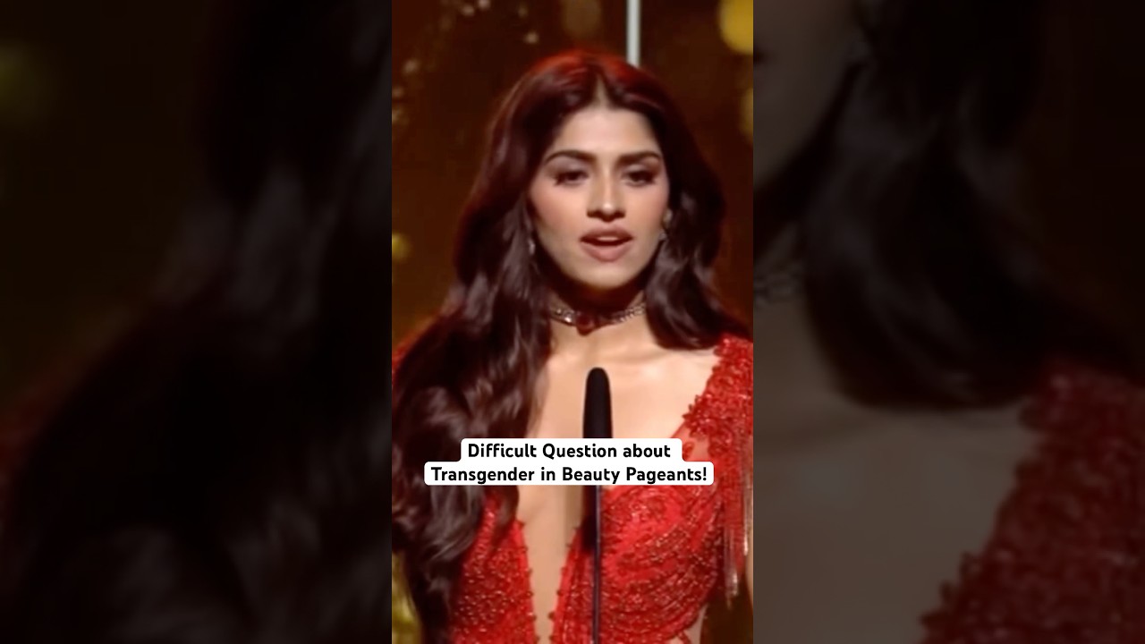 Contestant Nails Down a Question about Inclusion of Transgender in Beauty Pageants! #missindia2024
