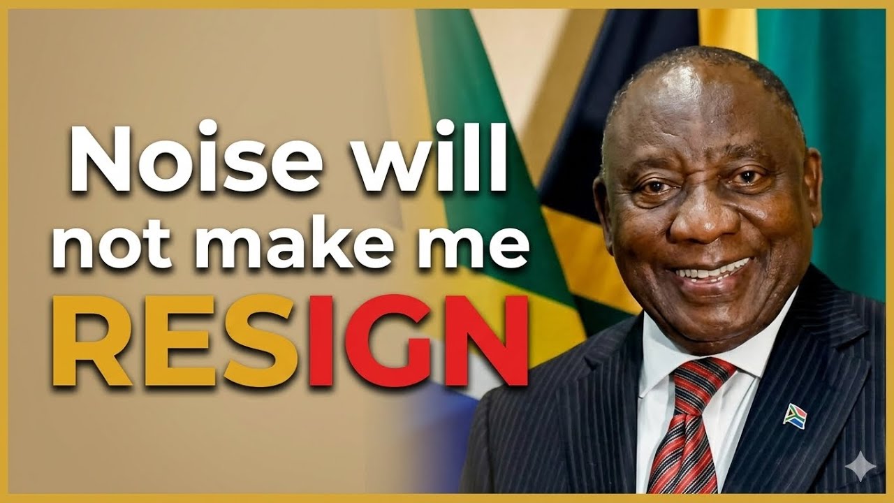 Cyril Ramaphosa Stands Firm Against Resignation Calls