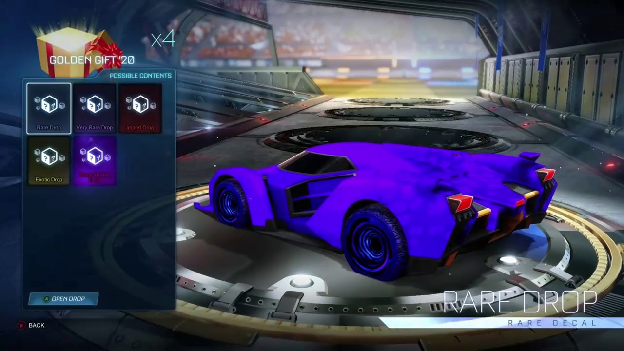 50+ Golden Gift 🎁 Opening! Rocket League!