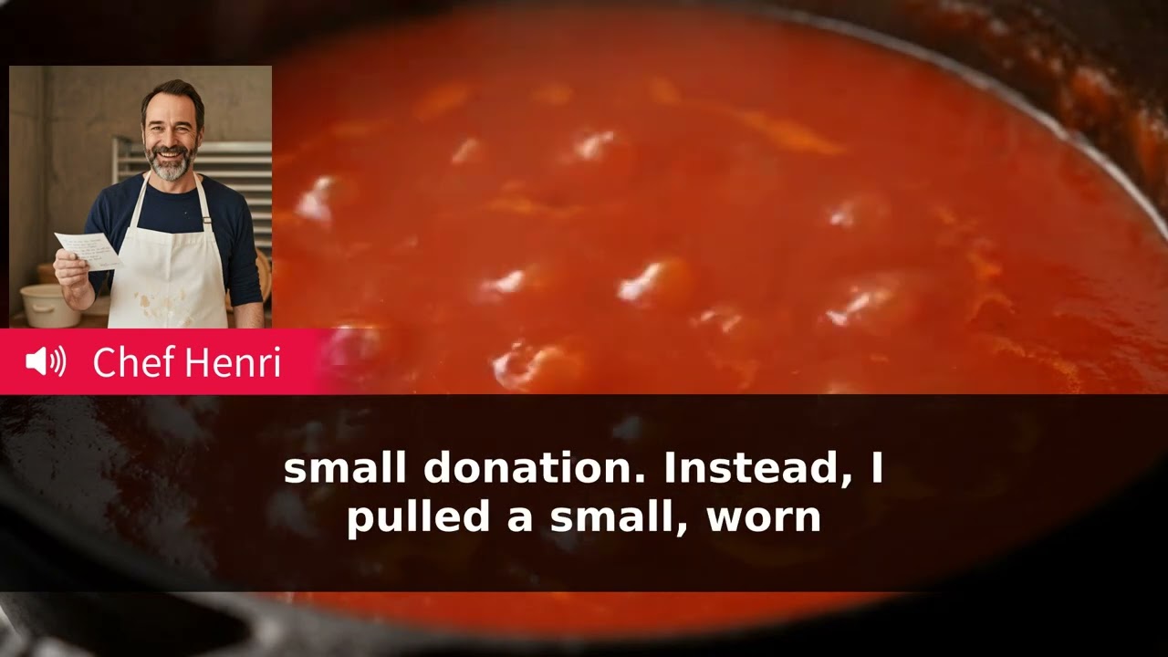 Why did the chef give away the secret recipe?