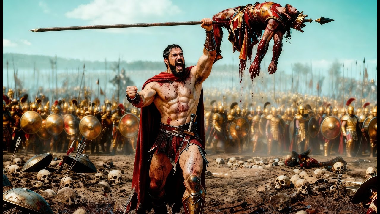 Questo è il vero Leonida, il TERRIFICANTE mostro di Sparta