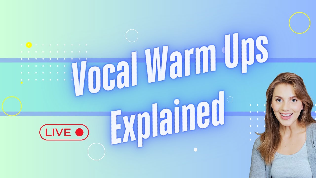 How to Warm Up Your Singing Voice - LIVE on The Voice Mood Ep. 1