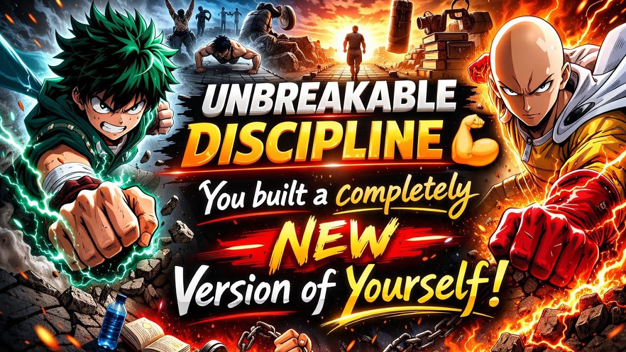 Build Unbreakable Discipline ⚡ Even When You Feel No Motivation 🧠 Built a New Version Of Yourself 💪 
