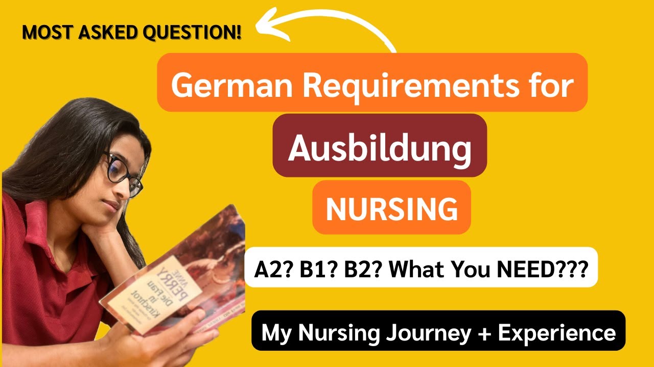 How Much German You Actually Need for Ausbildung or Nursing in Germany | My story |