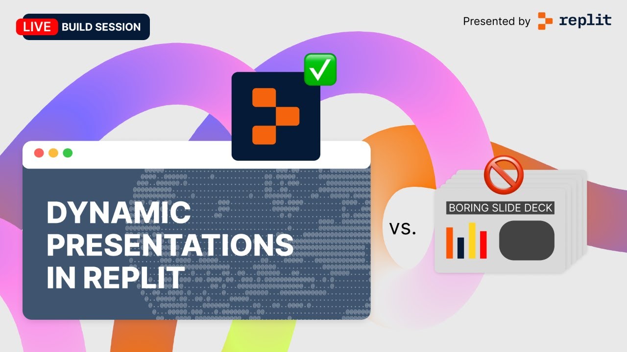 Build a dynamic presentation in Replit (Live Build)