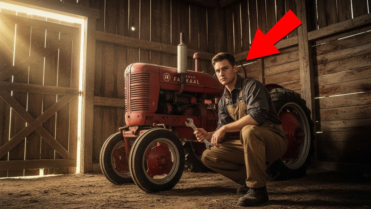 Viré à 17 ans, il achète un Farmall à 100$... Ce qu'il est devenu a TOUT changé