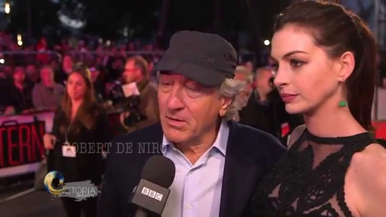 The Intern - official report Robert De Niro & Anne Hathaway BBC Exclusive