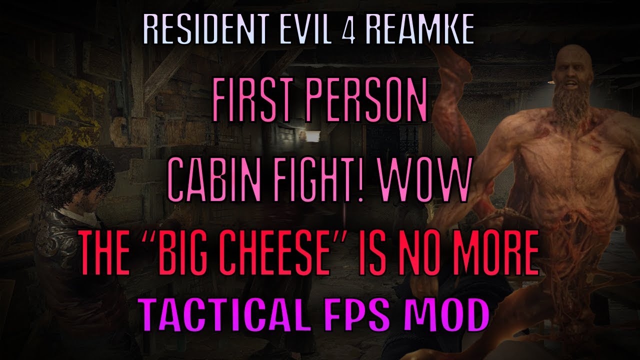 Surviving the Cabin Fight (POV) | RE4 Tactical FPS: New Game Plus Playthrough | Part 4