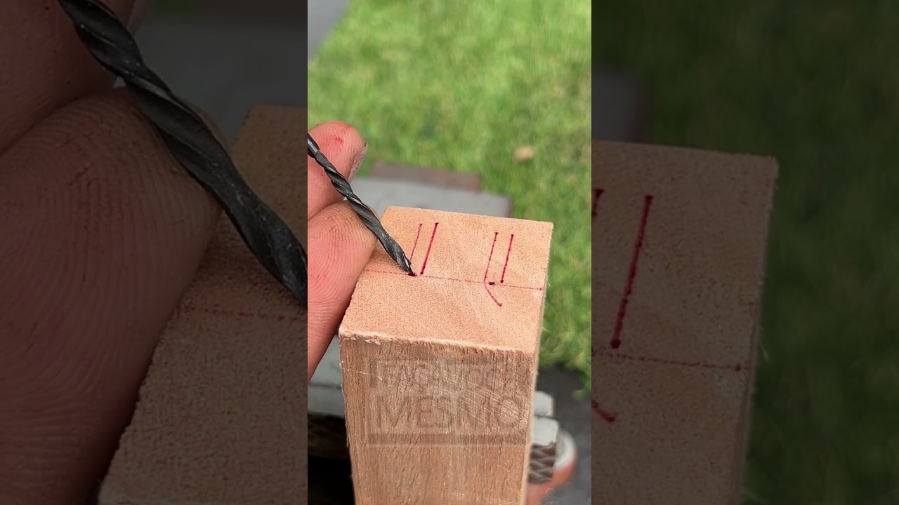A solu&ccedil;&atilde;o que este marceneiro arrumou para unir madeiras vai ajudar muita gente #BrasilDIY