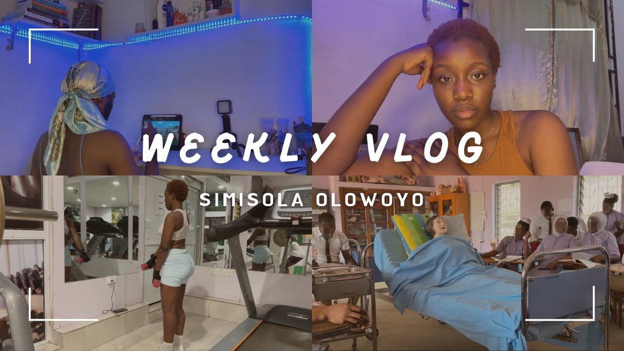 NURSING SCHOOL DIARIES👩🏽‍⚕️🩺: practicals, presentation, gym | Ep 1