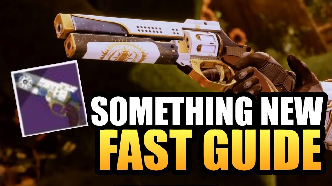 DESTINY 2 HOW TO GET THE SOMETHING NEW FAST & EASY NEW SOLSTICE WEAPON
