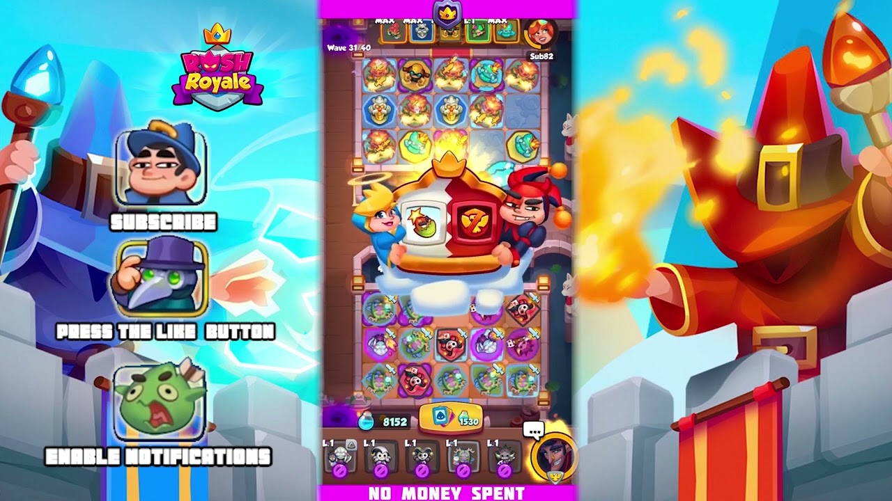 NEW FLOOR 11 CO OP! NEW DARK PRIEST BOSS   RUSH ROYALE