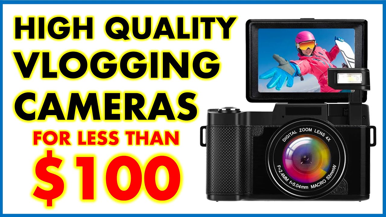 Cheap Vlogging Cameras for under $100 reviewed (dual & flip screens) Campark V40, X40 and Gord VE S1