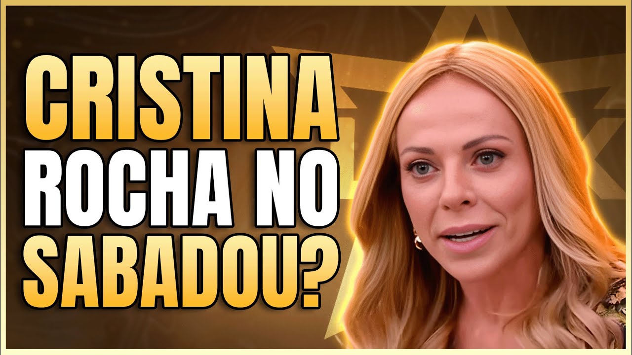 SBT: CHRISTINA ROCHA PODE IR PARA O SÁBADO! | LINK PODCAST