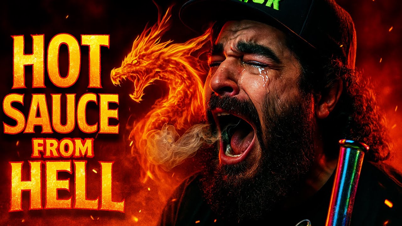 TRYING HOT SAUCE FROM HELL (6.66 MILLION SCOVILLE) (KICK STREAM HIGHLIGHT)