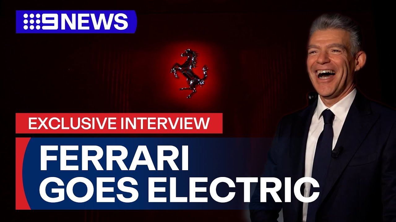 Ferrari's electric future | 9 News Australia