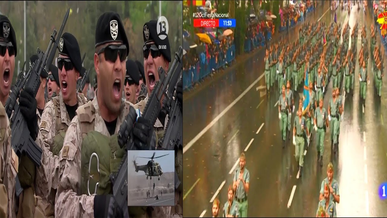 MEXICANO REACCIONA A LEGIÓN ESPAÑOLA (ESPAÑA )VS BRIGADA DE OPERACIONES ESPECIALES LAUTARO (CHILE)