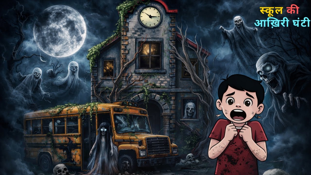 स्कूल की आख़िरी घंटी | Horror Story | Scary Story in Hindi | Hindi Kahaniya  #hindi #horror #kids